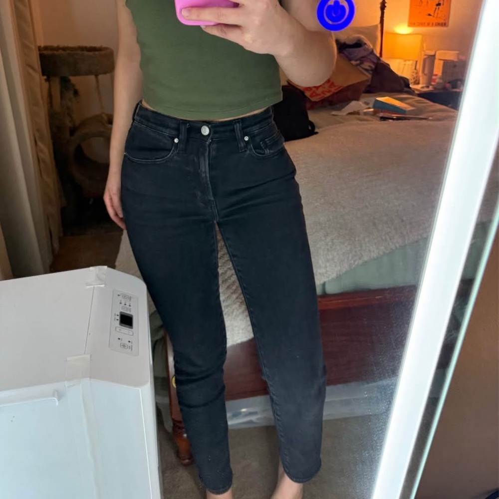 PacSun High Mid-rise Black Jeans